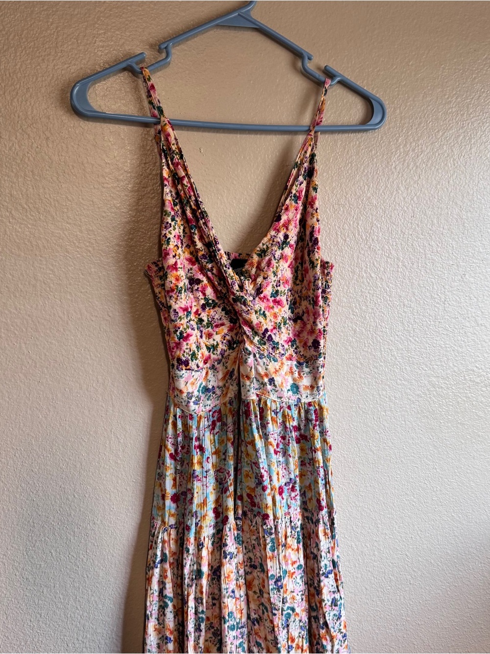 ANGIE Floral Maxi Dress